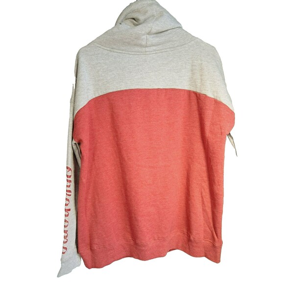 NWT Women's Oklahoma Sooners Pullover Crimson Gray Sweatshirt Large - Picture 4 of 11